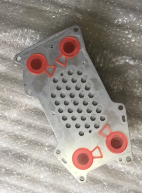 沃尔沃挖机配件EC350 300 250DL D8K原厂机油散热器芯 21793158