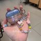 babypain ins风夏日小清新彩色条纹适用AirPods4耳机套AirPodspro3硅胶耳机套pro2少女心挂链AirPods3新款