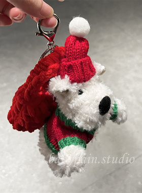 babypain 新年红色可爱西高地公仔适用AirPods4保护套Pro保护壳AirPods3耳机套苹果airpods2二代三代蓝牙