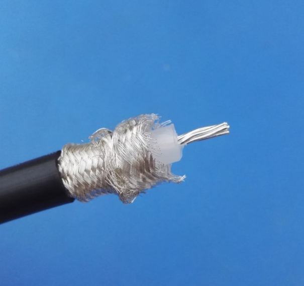 工业级镀银RG214U射频同轴馈线 50-7双屏蔽镀银高频大功率同轴线