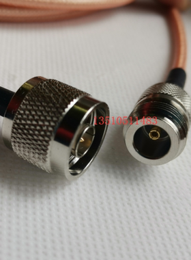 AP射频N-JK工业级RG142延长线 N型公转母50-3工业级双屏蔽高频线
