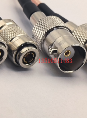 阿尔卡特CC4公转BNC母双屏蔽RG179D射频线BNC-K/CC-J高清HD-SDI线