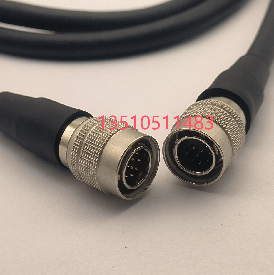 CCD工业相机HRS 12芯公转公特殊定制相机线 12针转12针相机触发线