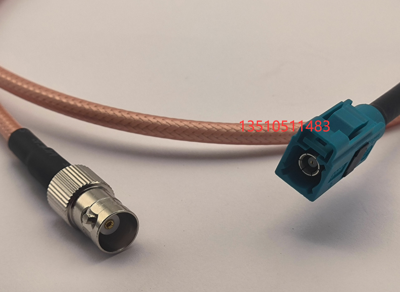 FAKRAZ母转BNC母车载射频线