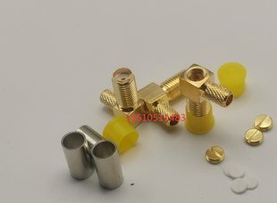 SMA母彎頭接50 SMA 3特殊射頻同軸連接器 RG142工業(yè)級(jí)高頻頭