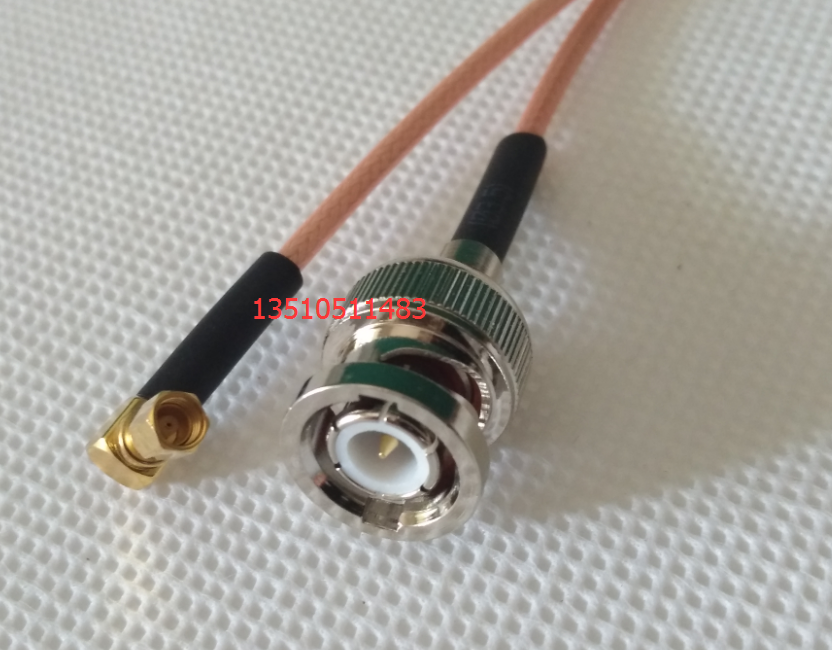 BNC/SSMC-JKW射频AP进口代替品 BNC公转SSMC高频特殊RF信号连接线