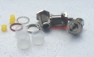 KYK固定机壳信号头 SMA 高频N KKY射频转接头 SMA母转L16母