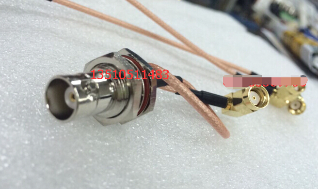 RP-SMA/BNC-JKY射频RG316线 高频SMA反极公弯转BNC带盘Q9转SAM线