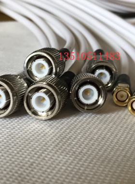 TNC/SMA-JJ白色RG58射频连接线 TNC公转SMA公白色高频AP馈线50欧