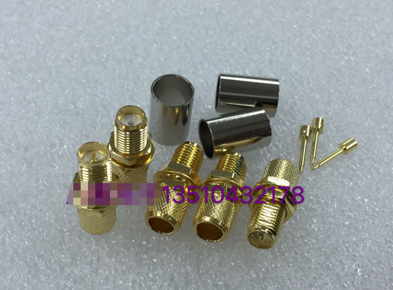 RP-SMA-K-5射频AP跳线高频SMA母反极同轴50-5馈线插头SMA反极母头