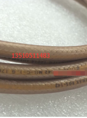 进口RG142射频同轴工业极线 高频特氟龙50-3信号双屏蔽AP馈线50欧