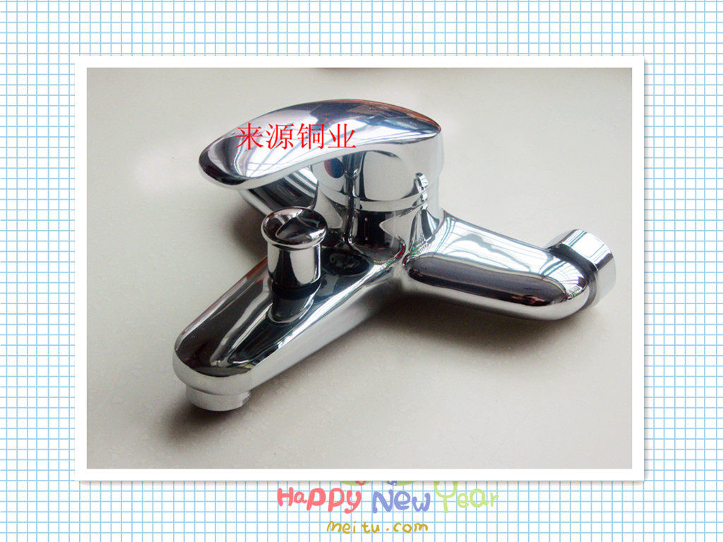 浴浴缸洗澡水混水阀普通花洒套装三联龙头套装花洒淋浴套装花洒