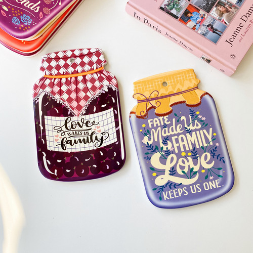 日式ins创意风玻璃瓶相框隔热垫