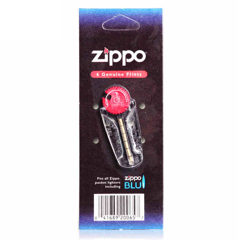 打火机耗材zippo正品之宝火石一片6颗装正常可用半年