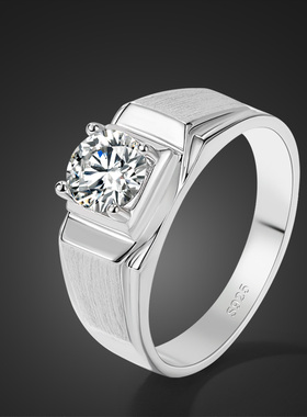 正品男士戒指纯银百搭