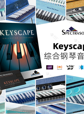 正版 Spectrasonics四巨头Keyscape钢琴电钢键盘软音源音色库插件