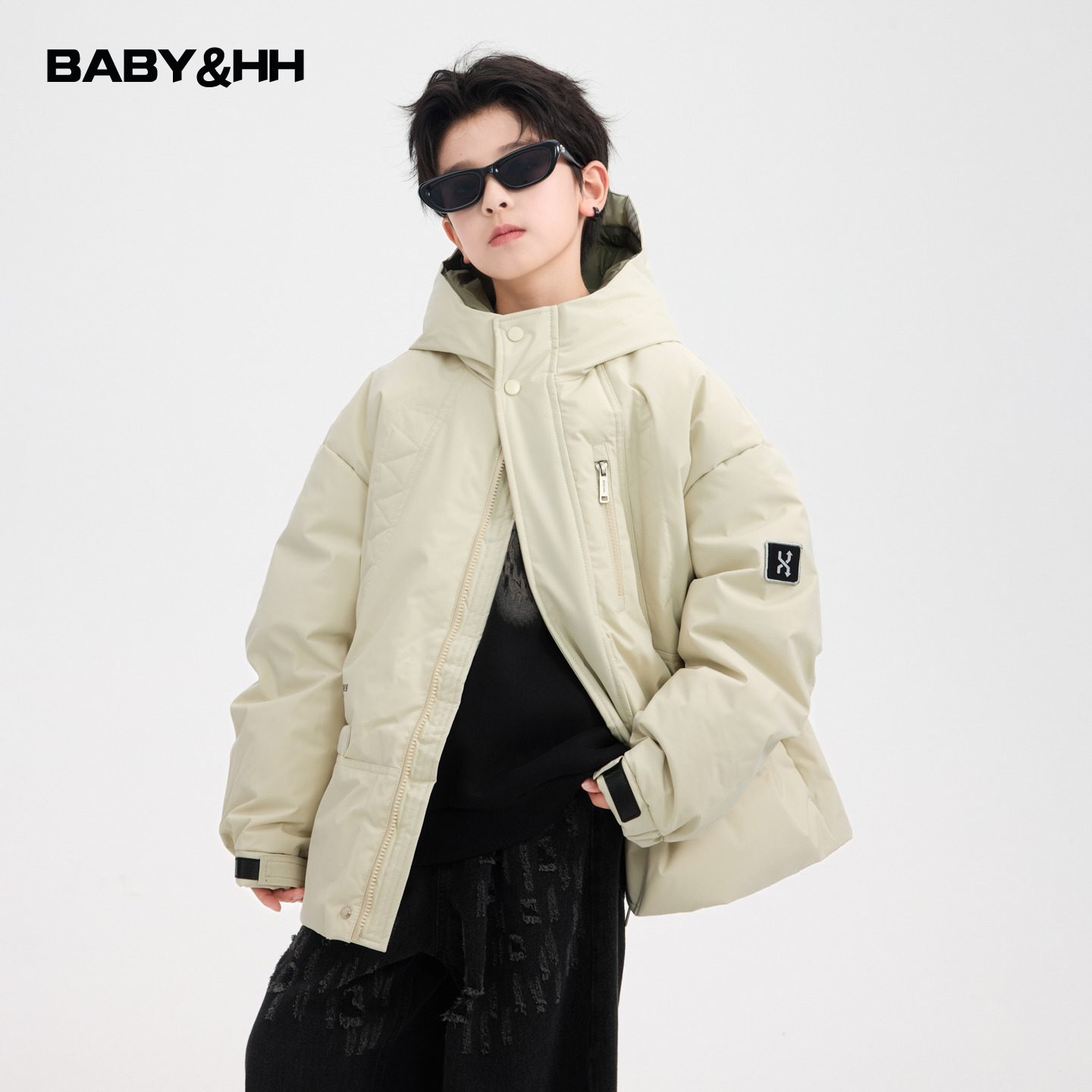 90安心绒防寒加厚冲锋衣羽绒服潮