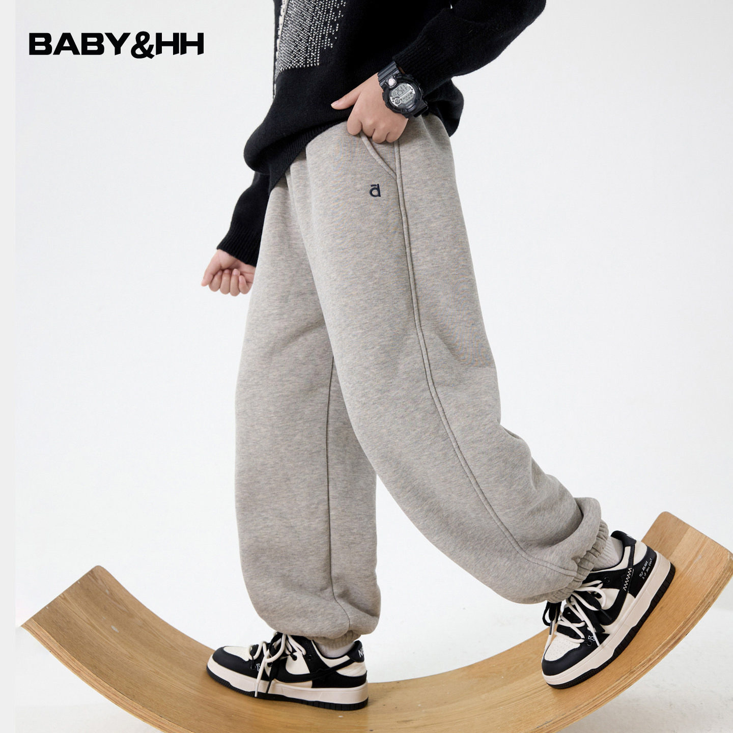 男童冬季灰色羊驼绒运动卫裤2025新款儿童男孩冬装棉裤加厚裤子潮,童装/婴儿装/亲子装,裤子,淘宝优惠券,粉丝福利购,淘宝优惠卷