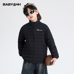 男童冬季轻薄90安心绒校服内胆羽绒服2025新款青少年儿童免洗外套