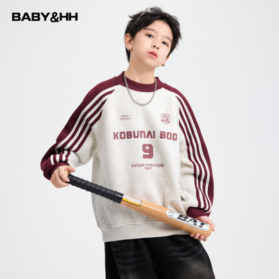 学院风新年撞色加绒半高领卫衣潮