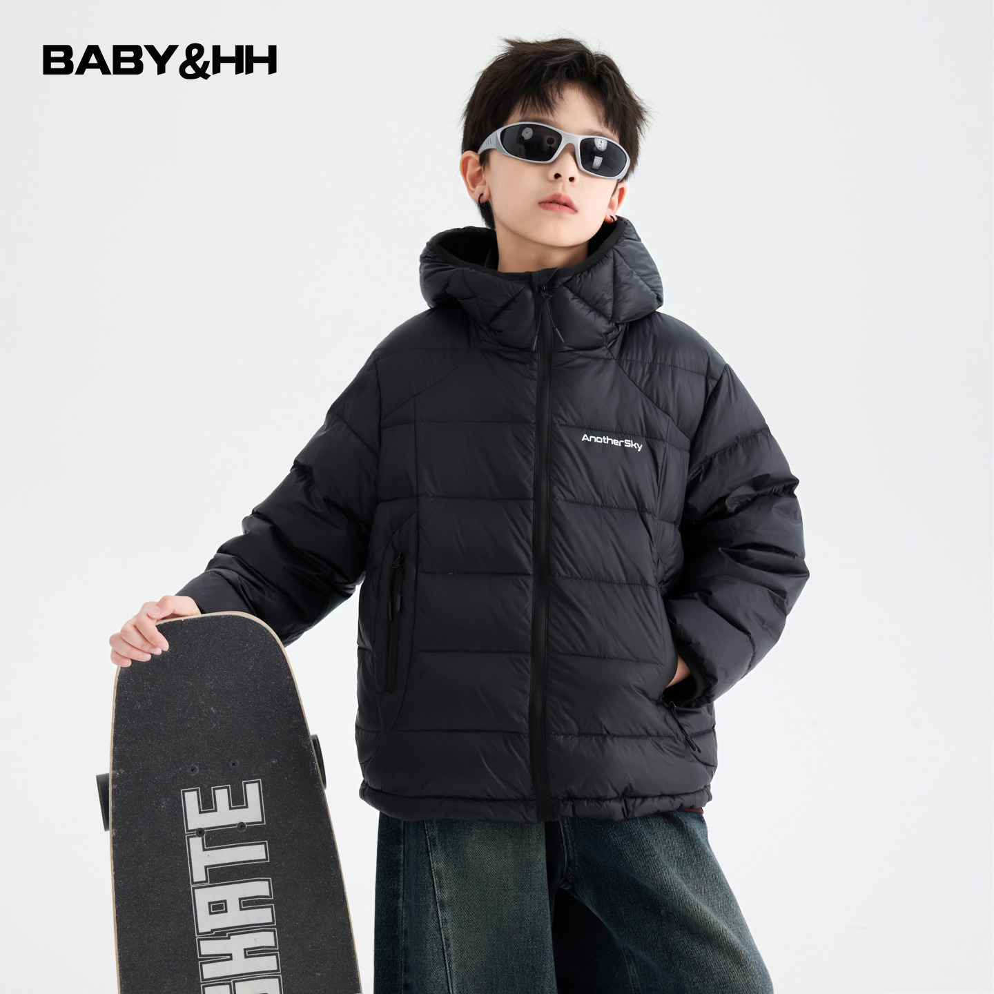 90安心绒防水防寒免洗短款羽绒服