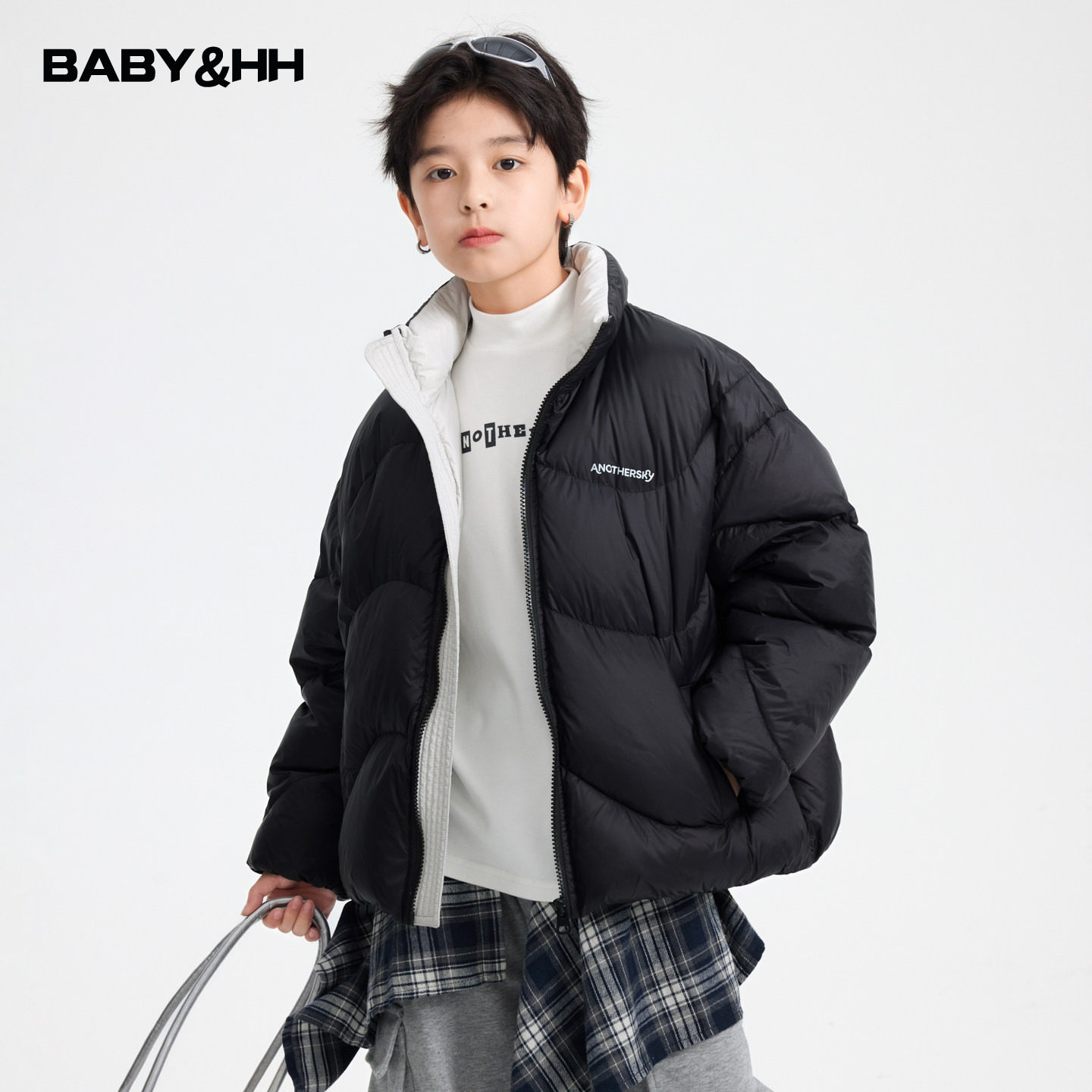 男童冬季撞色防水短款立领羽绒服2025新款儿童中学生冬装防寒外套,童装/婴儿装/亲子装,羽绒服,淘宝优惠券,粉丝福利购,淘宝优惠卷