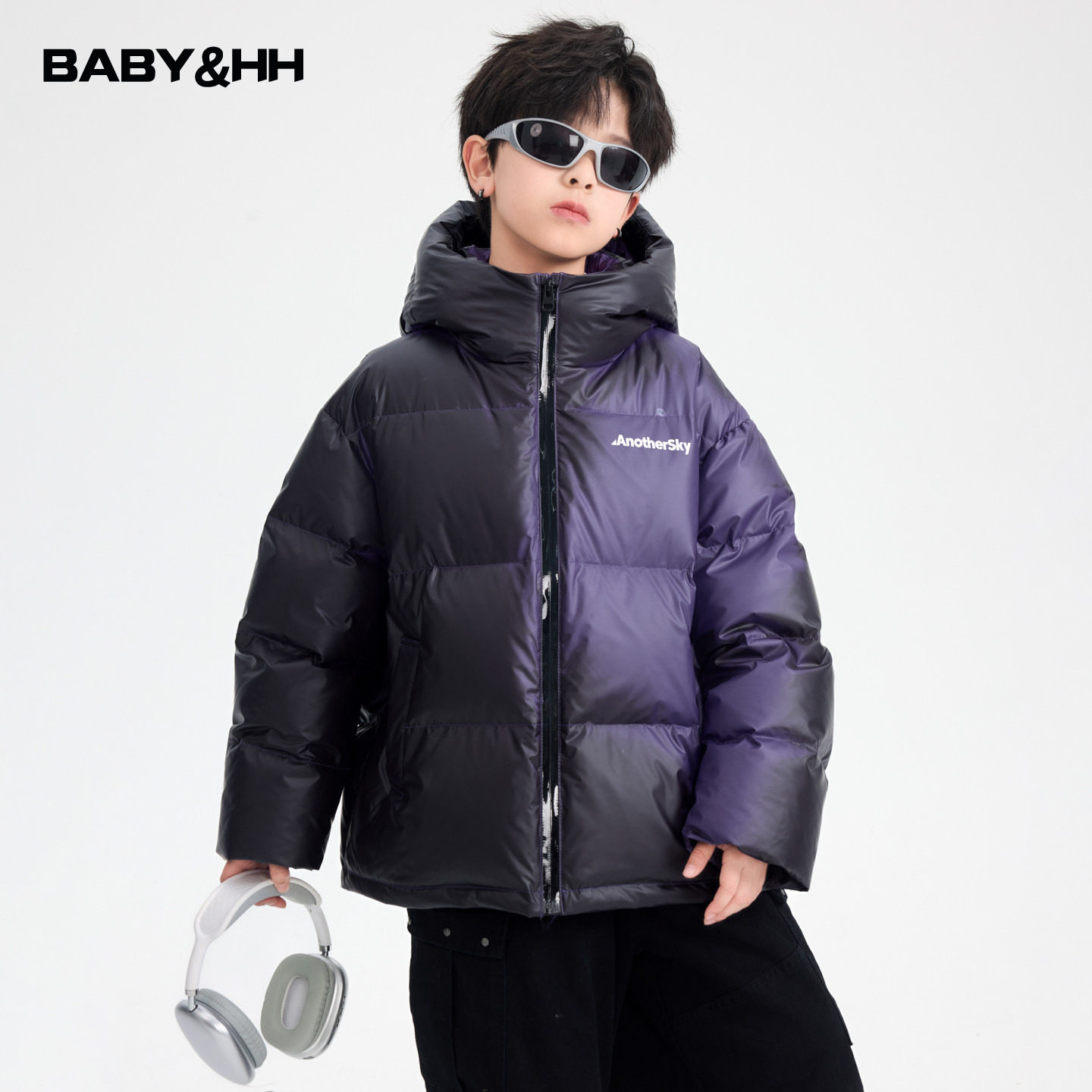 男童冬季90安心绒防水温变面包羽绒服2025新款儿童防寒连帽外套潮,童装/婴儿装/亲子装,羽绒服,淘宝优惠券,粉丝福利购,淘宝优惠卷