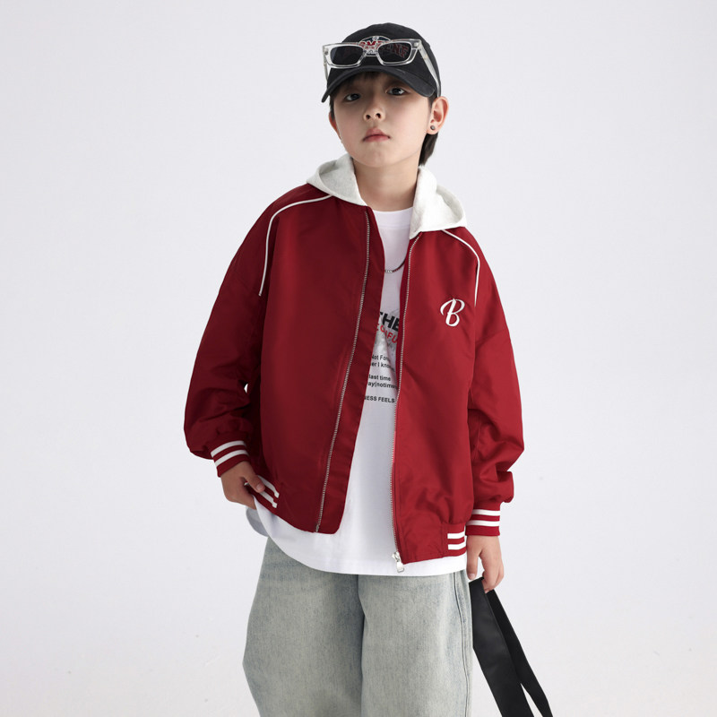 男童春装可拆卸连帽棒球服外套2026新款儿童男孩开春炸街运动夹克,童装/婴儿装/亲子装,普通外套,淘宝优惠券,粉丝福利购,淘宝优惠卷