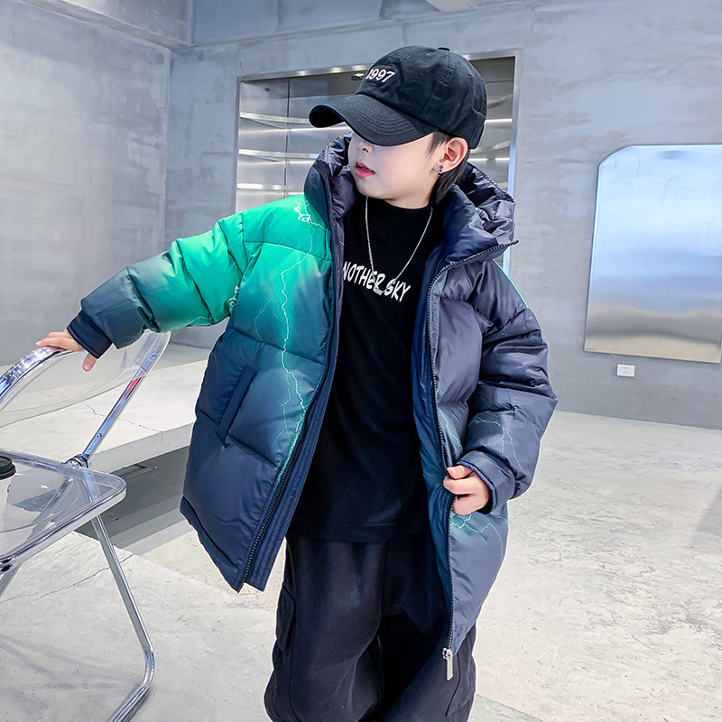 男童冬季短款撞色免洗加厚羽绒服2025新款儿童男孩冬装防风外套潮,童装/婴儿装/亲子装,羽绒服,淘宝优惠券,粉丝福利购,淘宝优惠卷