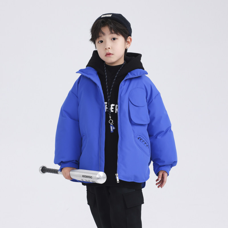 男童冬季痞帅短款工装羽绒服2025新款儿童男孩冬装加厚防风外套潮,童装/婴儿装/亲子装,羽绒服,淘宝优惠券,粉丝福利购,淘宝优惠卷