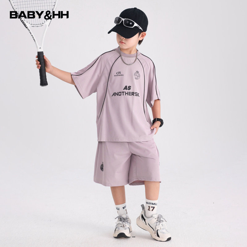 户外撞色速干运动篮球服短袖套装图片