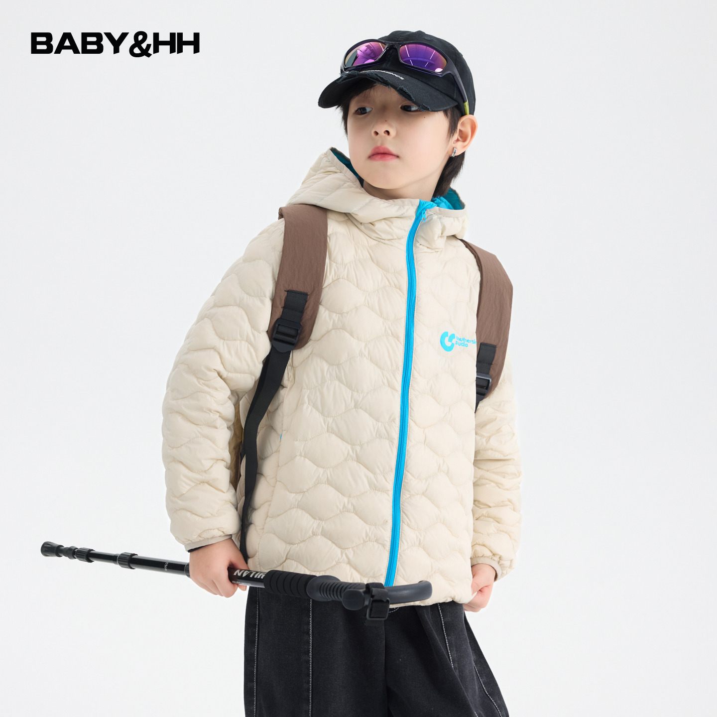 90白鸭绒撞色校园神器内胆羽绒服