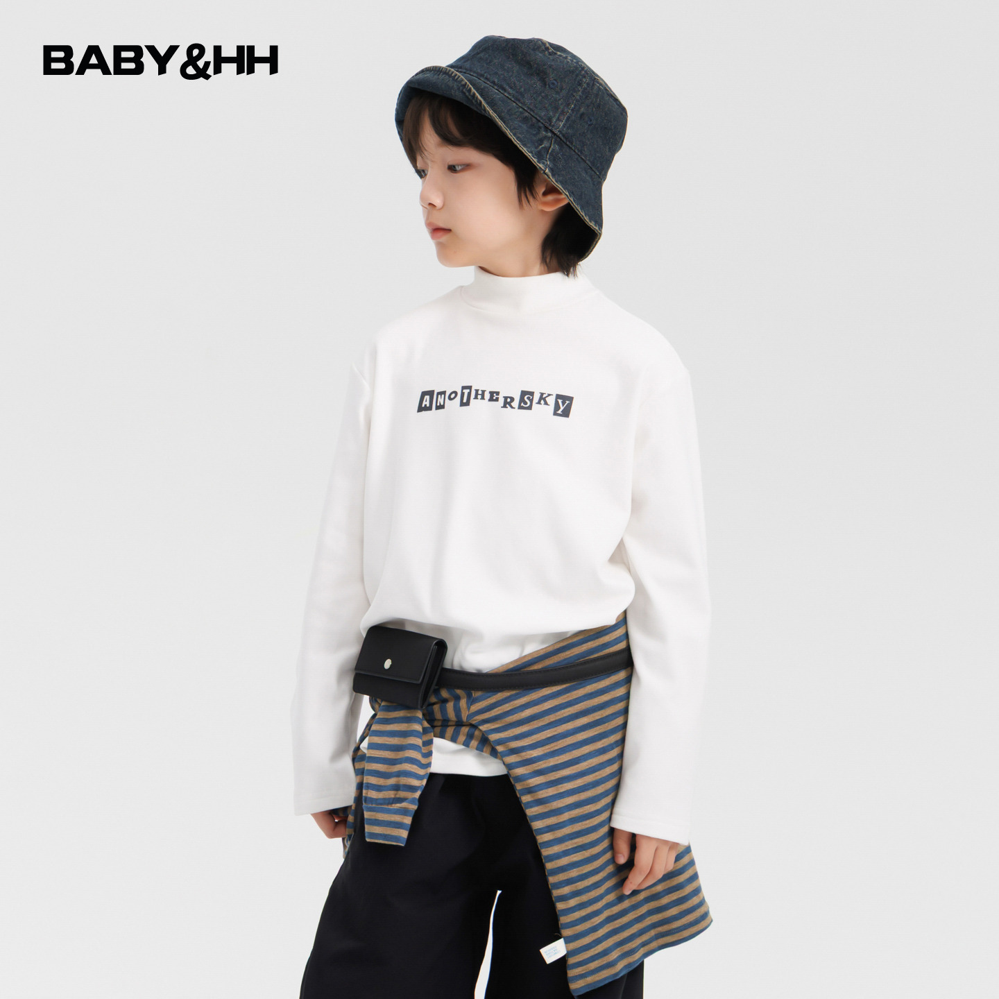 韩范半高领德绒内搭保暖打底衫潮