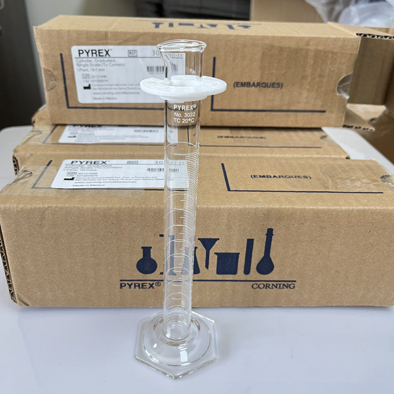 康宁Pyrex302225mm量筒图片
