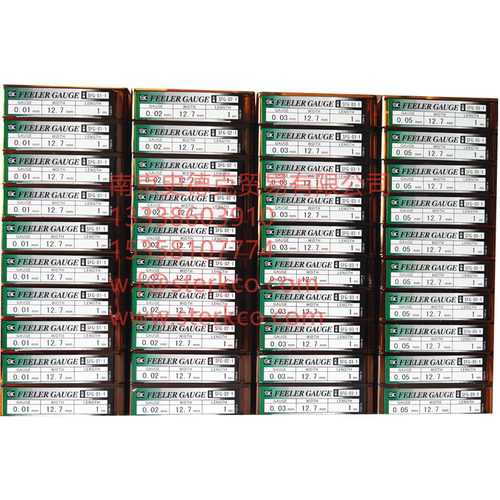 日本SK新泻精机 SFG-01-1 SUS 厚度塞尺 0.01x1m日本原装卷尺塞规