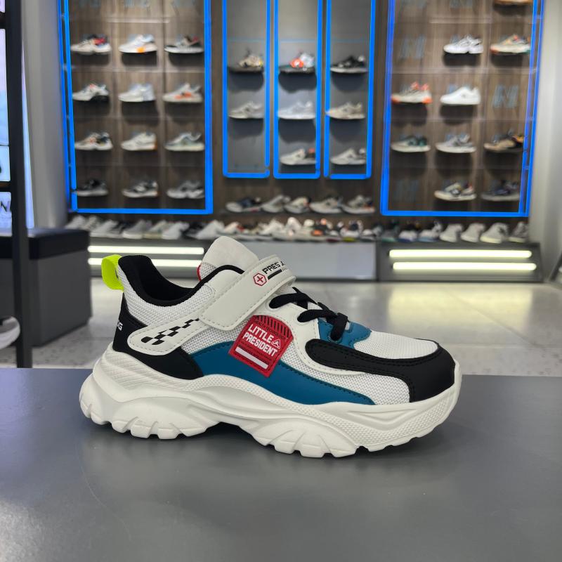 2023春季新款步实小总统慢跑鞋防滑耐磨轻便运动鞋童21231350036