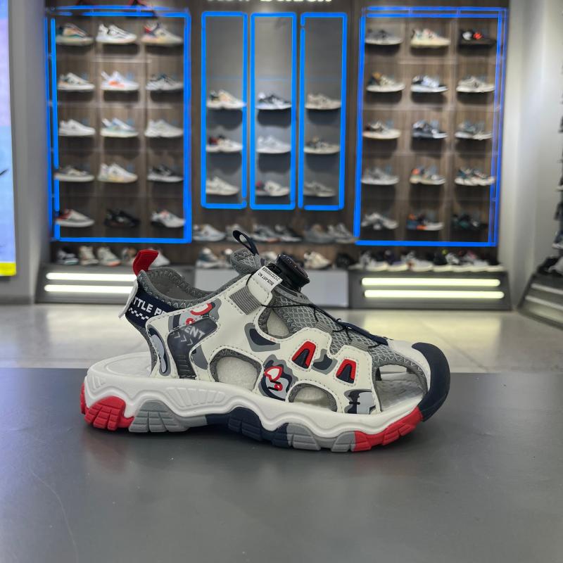 小总统慢跑防滑舒适运动凉鞋男女