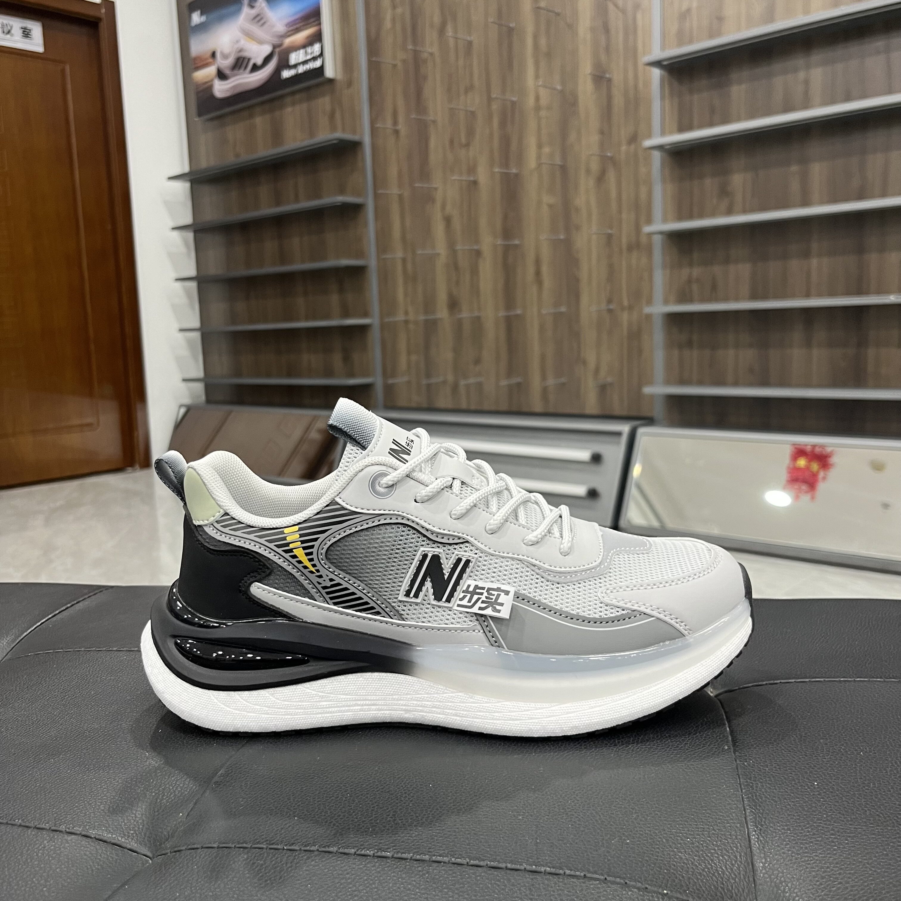 2026夏季新款总统慢跑鞋气垫单网透气轻便男鞋特大码31262187876