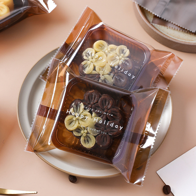 2024新款月饼包装袋机封袋带托盒50g100克蛋黄酥中秋流心月饼包装