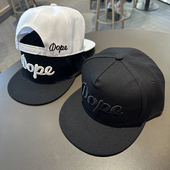 平沿帽子男款 春秋天大头围宽檐嘻哈帽街舞棒球帽女士夏季 硬顶板帽