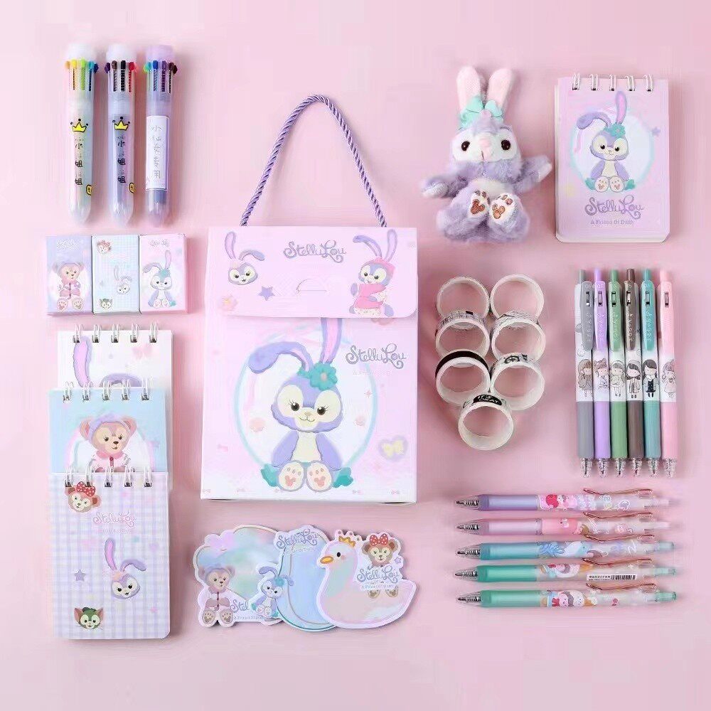 2022网红新款女孩小学生便宜迷你文具盲盒星戴露高颜值中性笔礼盒