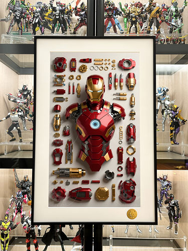 星空《拆甲钢铁侠》托尼斯塔克复仇者联盟Iron Man铁人装饰画