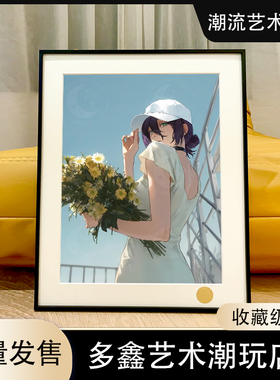 回眸蕾塞电锯人Reze帕瓦玛奇玛早川秋链锯人客厅卧室动漫装饰画