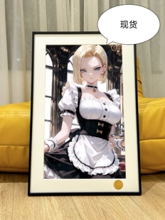 星空《女仆18号》Android七龙珠人造人拉姿丽lazuli克林装饰画