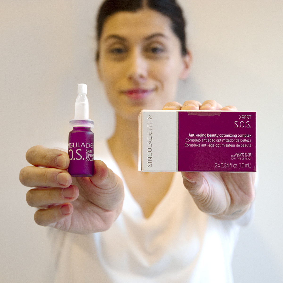 圣歌兰singuladerm六胜肽sos紧致抗老安瓶精华亢皱眼胶10ml2026年