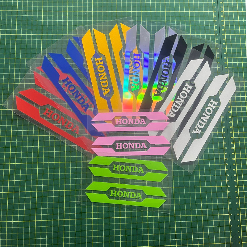 适用于本田摩托车CM300裂行NX125踏板CB190减震器反光贴前叉贴纸