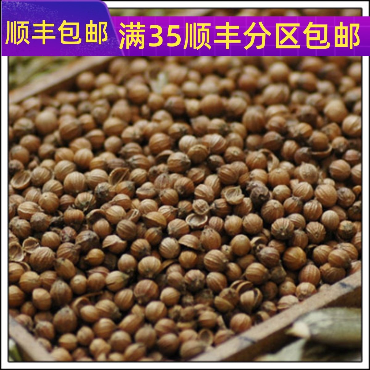 50g香菜籽可打粉满包邮