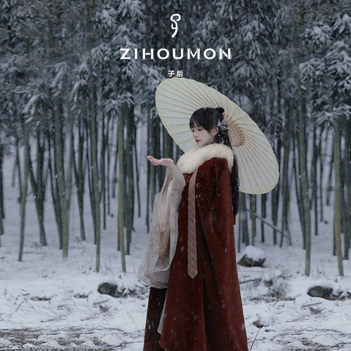 【子后•时雪】限量复刻轻奢重磅男女款汉服斗篷冬季户外超保暖