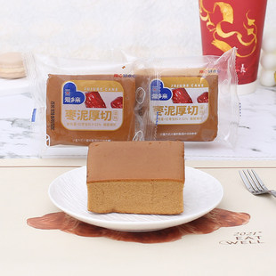 爱乡亲枣泥切块蛋糕营养早餐宿舍办公室饱腹夜宵充饥休闲零食