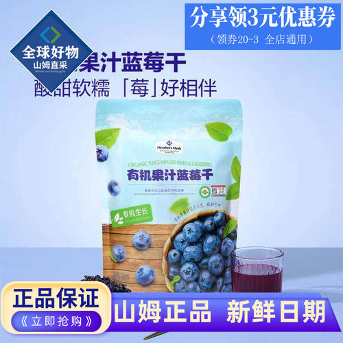 有机果汁蓝莓干果脯果干